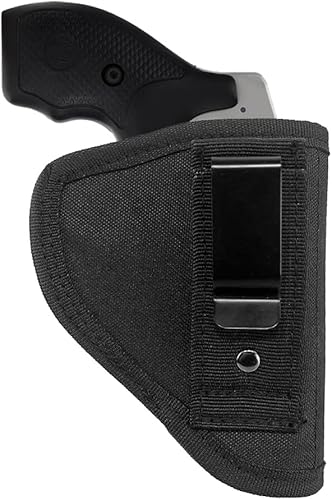 Bursport Funda interior de la cintura para funda oculta para pistola de transporte oculto para mini pistolas compactas compactas de tamaño completo,