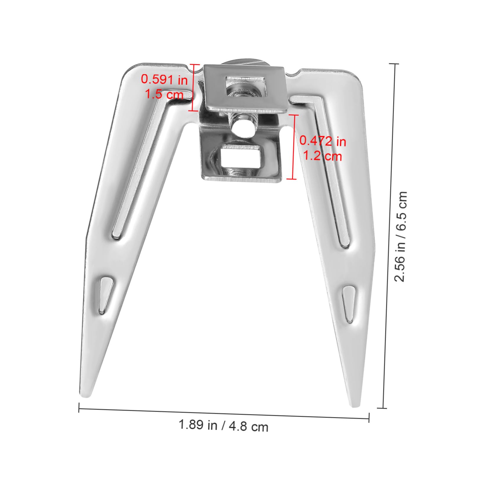 Totority 6 Pack Chicken Rotisserie Forks Grilling Fork Assembly for Rotating Chicken Grill Home Kitchen Supplies
