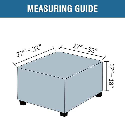 Miniatura 5 de H.VERSAILTEX Real Velvet - Juego de 3 fundas para sofá biplaza (funda base más 2 fundas de cojín individuales), funda cuadrada otomana, color marrón