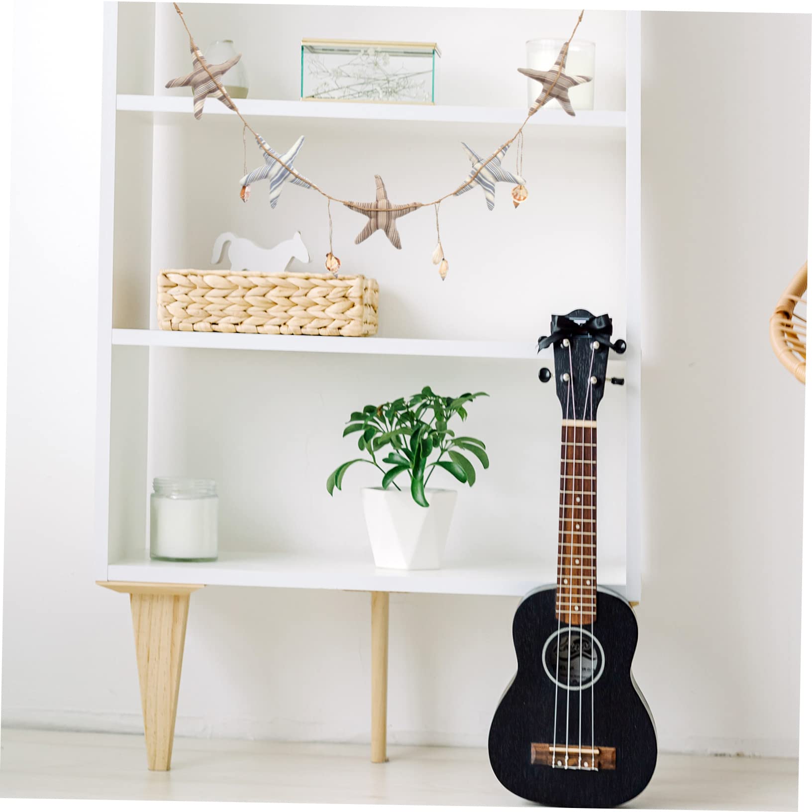 ABOOFAN 4stücke Star Shape Hanging Garland Handgefertigte Stoffdeko Für Türen Und Wände Für Hochzeiten Partys Und Wohnaccessoires Im Maritimen Stil