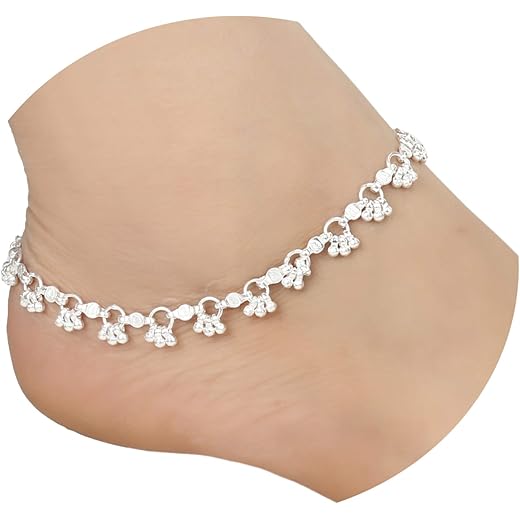 AanyaCentric Alloy Anklet for Women & Girls