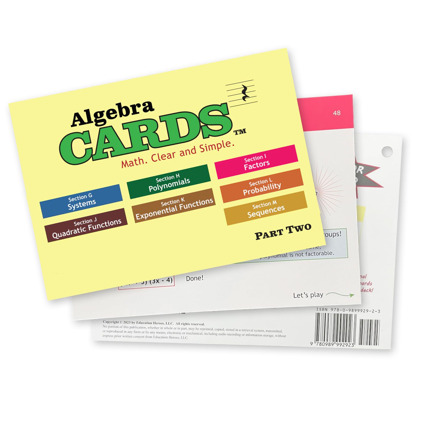 AlgebraCARDS - Part Two