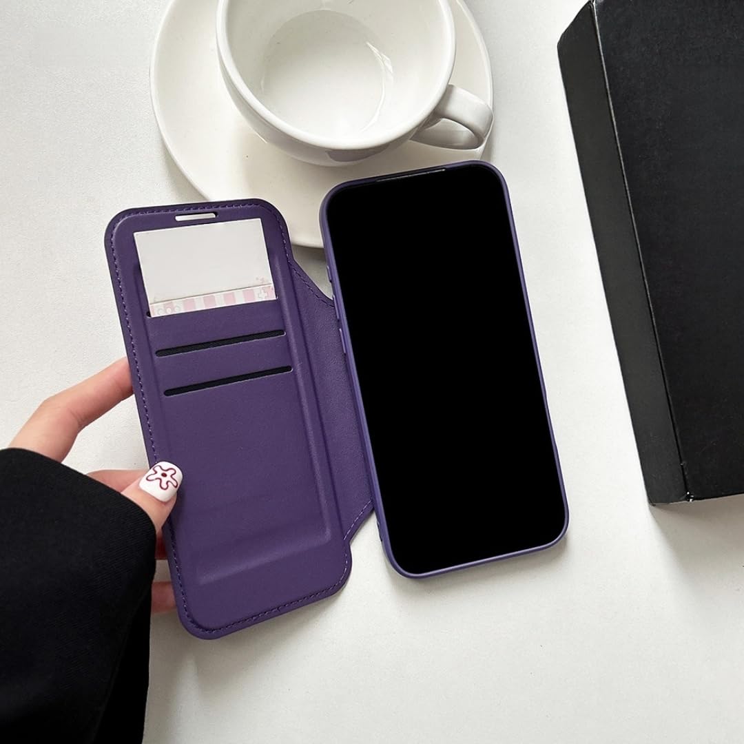 Luksusowy silikonowy magnetyczny uchwyt na telefon do iPhone'a 17 16 15 14 13 12 Pro Max, miękki matowy, kolorowy, pomarańczowy, czarny, z miejscem na kartę (do iPhone'a 15 Pro/pomarańczowy)