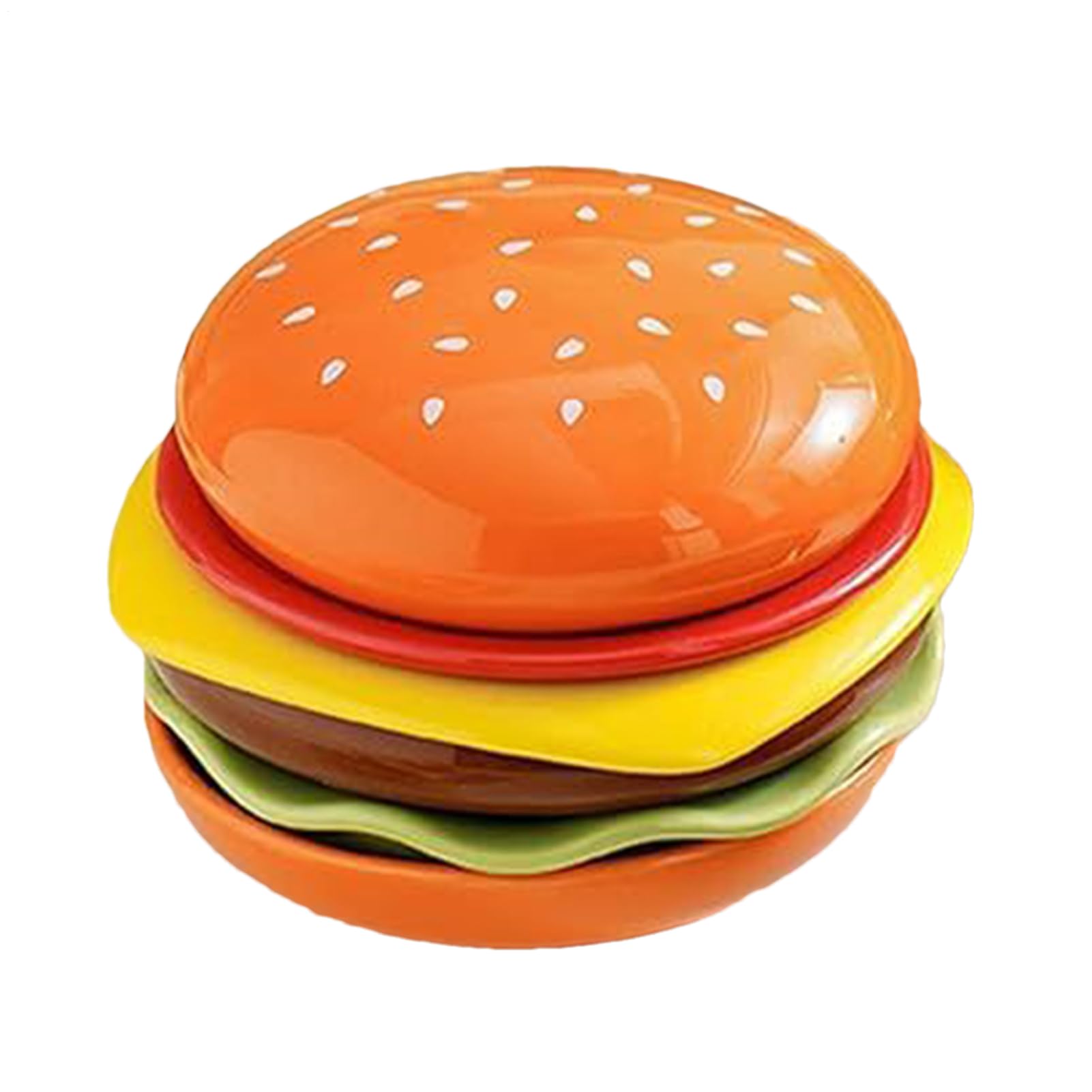 Vaisselle hamburger céramique 6 couches : le cadeau de pendaison de crémaillère idéal