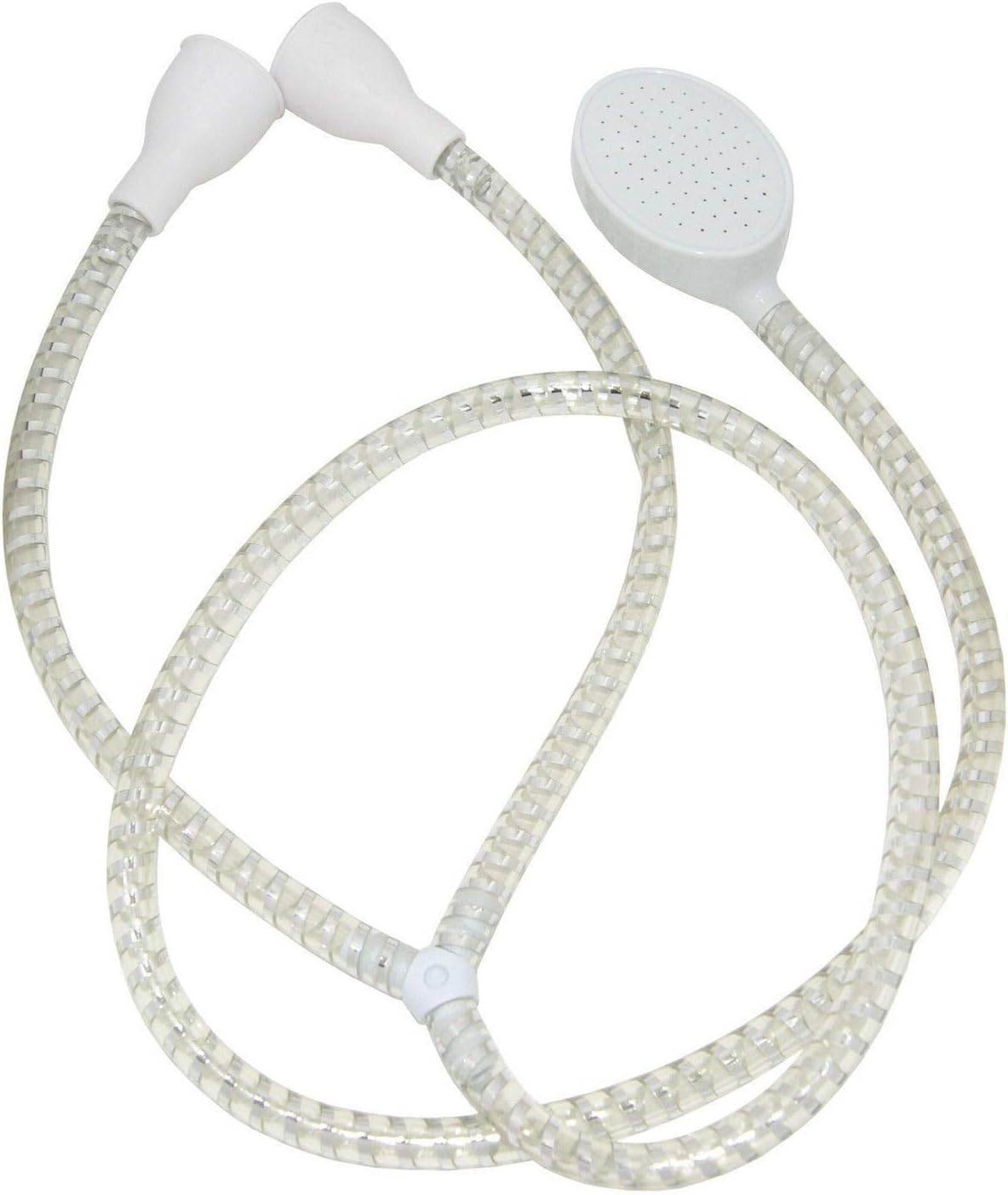 SDMAX Double Tap Push Fitting Mixer Bath Adaptor Shower Hose Spray 1.5M