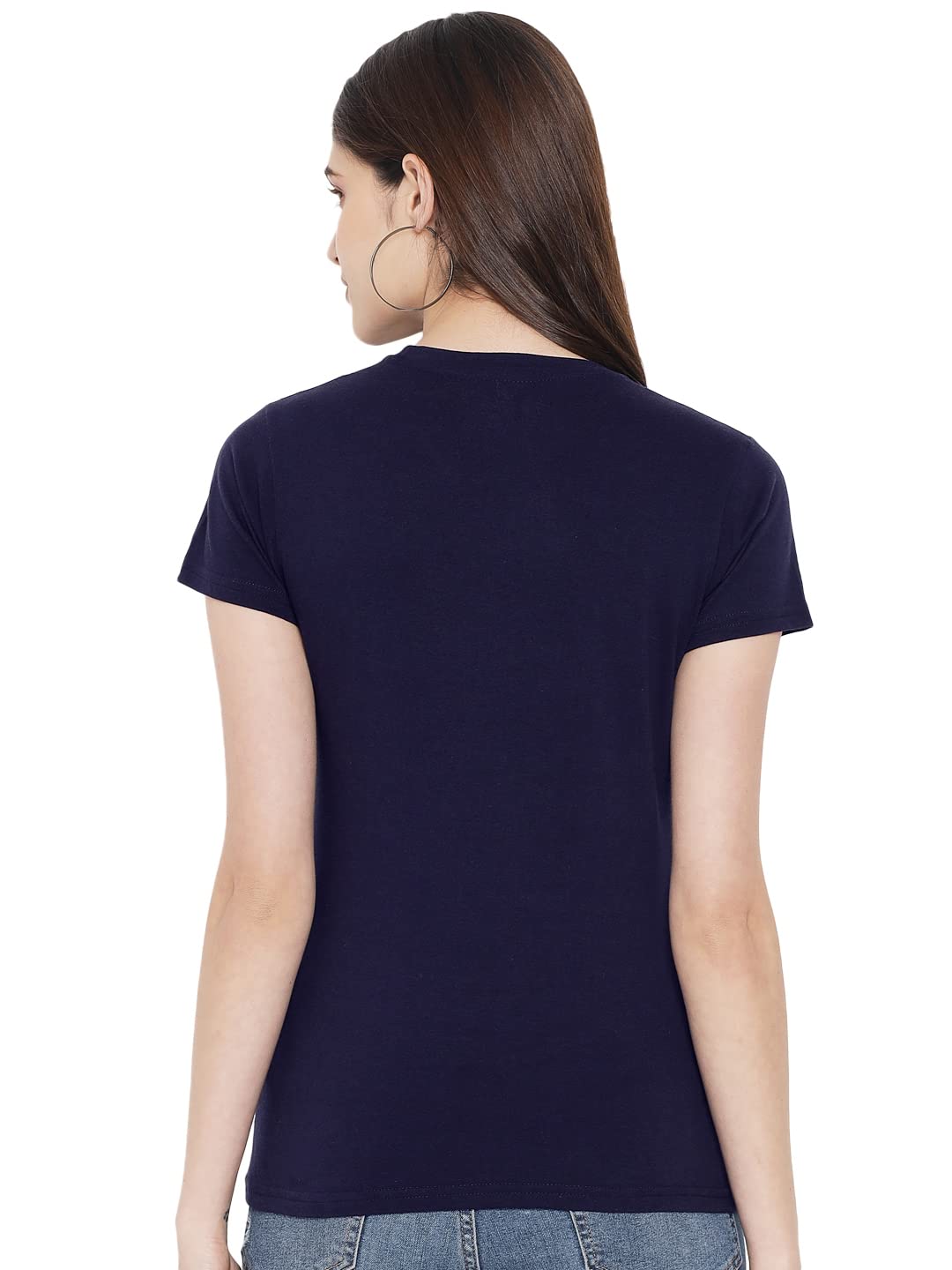 Preneum T-shirt pour femme, Bleu foncé, 40