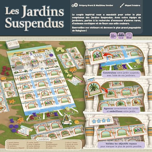Jeu de stratégie Gigamic Les jardins suspendus - vue 4