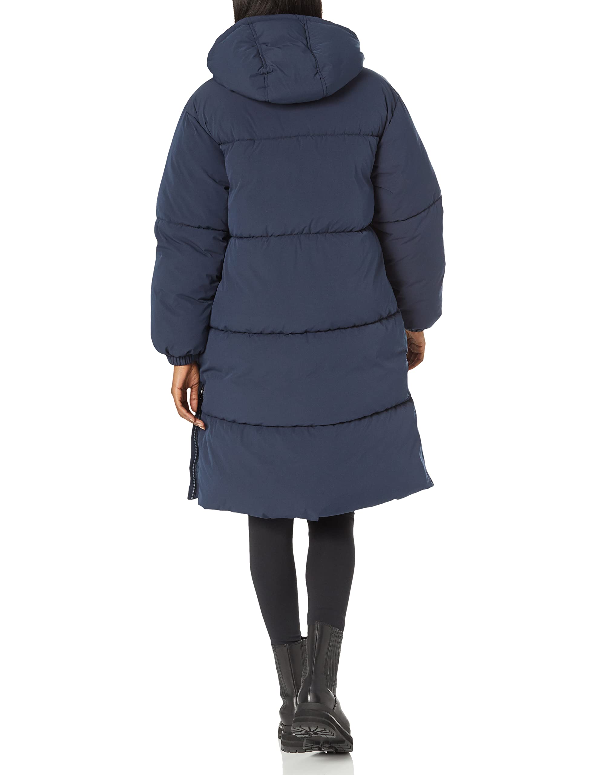 Amazon Essentials Damen Lange Oversize-Daunenjacke mit Kapuze (in Übergröße erhältlich)