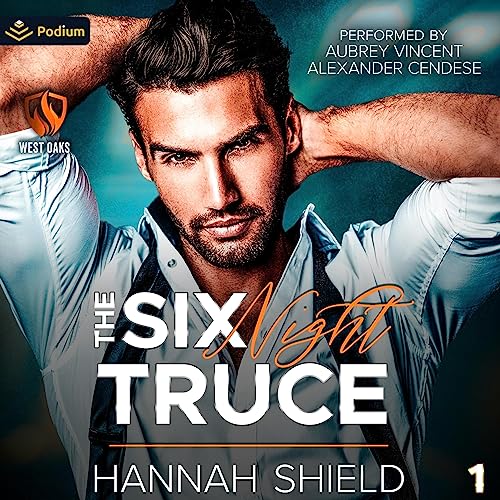 The Six Night Truce Audiolivro Por Hannah Shield capa
