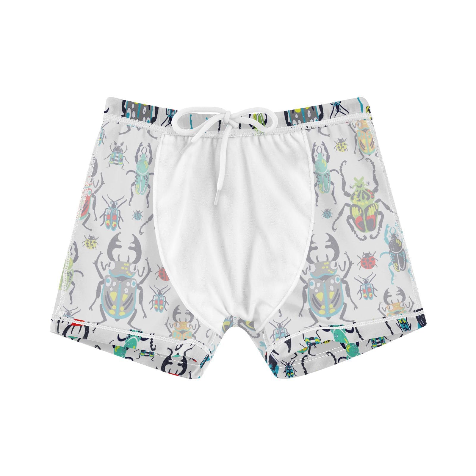 Sletend Boys Bugs Swim Jammers Athletic Swimming Shorts Swimsuit Trunks Quick Dry 3T