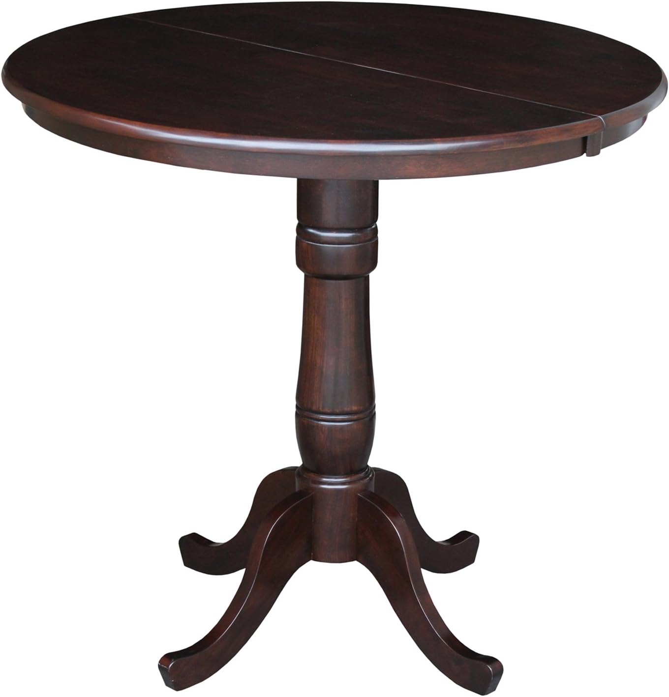 Amazon.com: International Concepts 36-Inch Round Top Pedestal Table ...