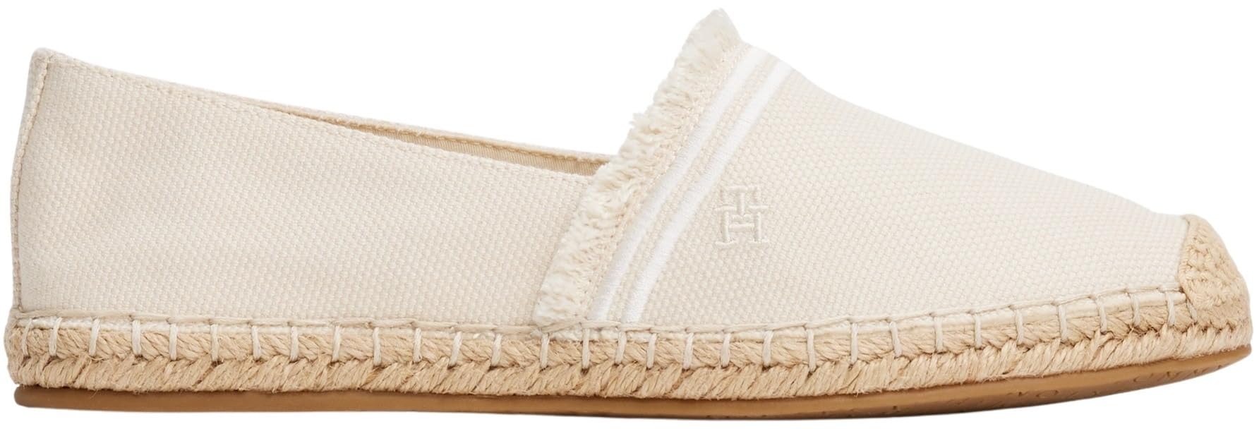 Tommy Hilfiger Alpargatas Mujer Fringe Canvas Closed con Logotipo