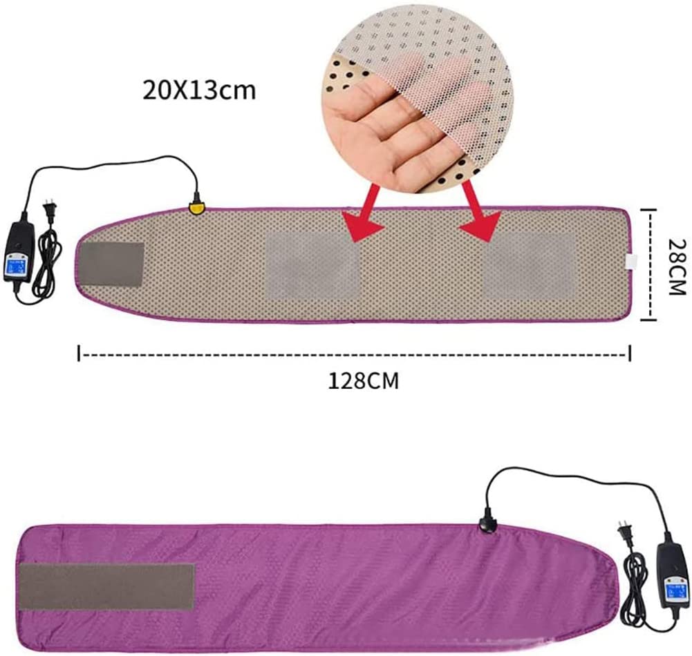 Ceinture Amincissante Électrique Vibrante, Outils De Ceinture Chaude De Sauna Chauffant À 360 °, Élargissant, Soulage Les Douleurs À La Taille du Ventre, Brûleur De Graisse Perte De Poids Massage Abd