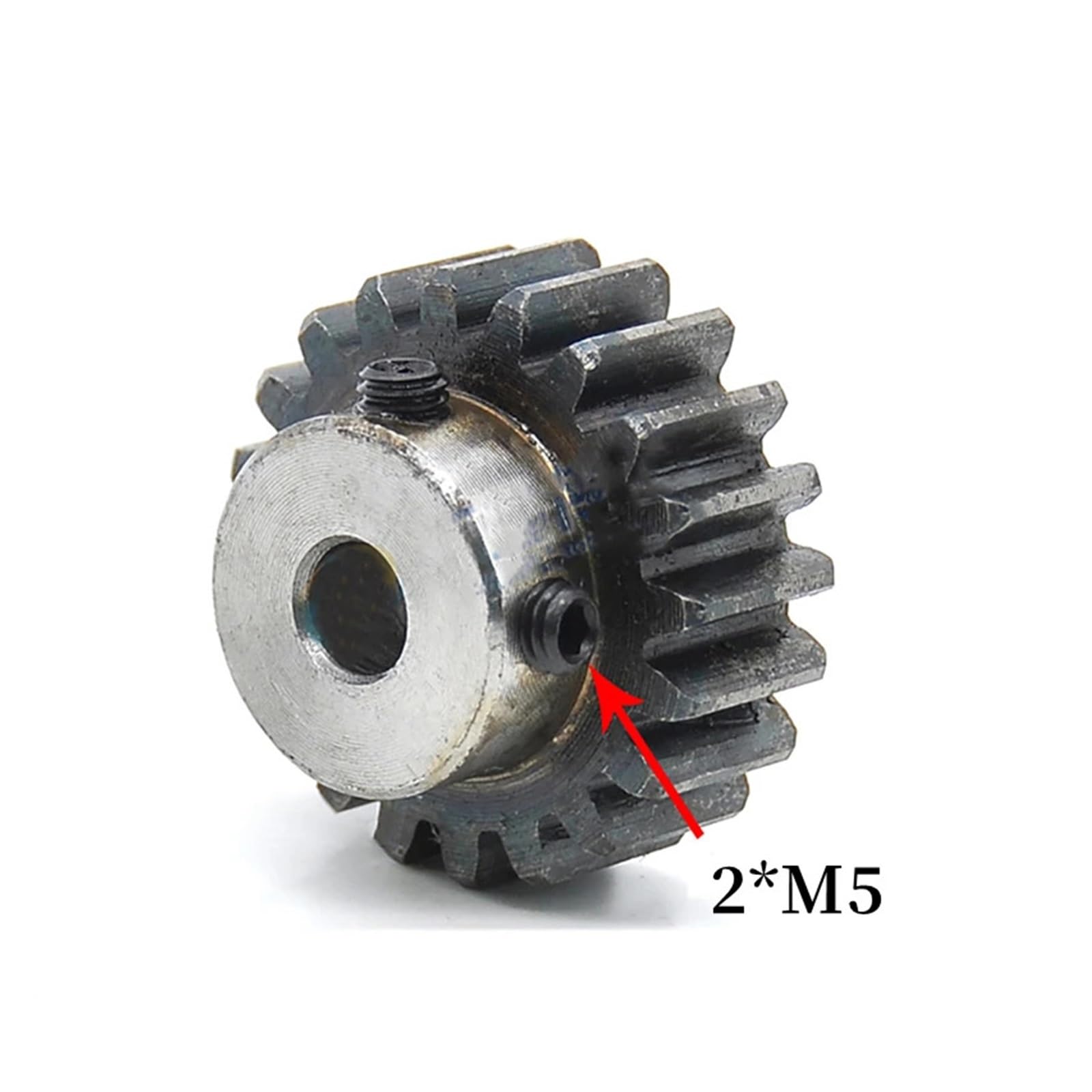 Bevel Gear Pinion Hardware Mechanical 1pcs 1.5 Mod 18 Teeth Transmission Spur Gear with Step Bore 8/10/12/14/15/~20mm Carbon Steel for Motor(8mm)
