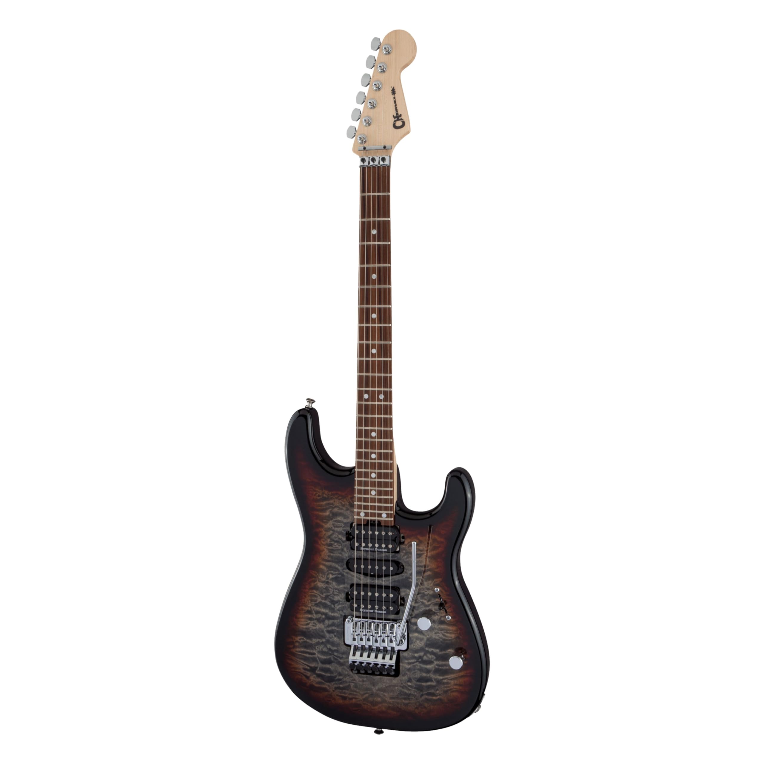 Amazon | Charvel/MJ Series San Dimas Style 1 HSH FR PF QM Midnight