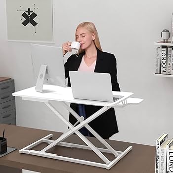 Amazon | ERGOMAKER スタンディングデスク 卓上 幅80CM 高さ調節