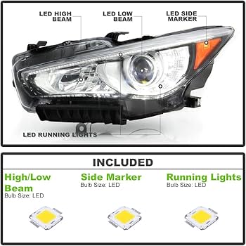 Amazon | ACANII - 2014-2022 インフィニティ Q50 AFSファクトリー