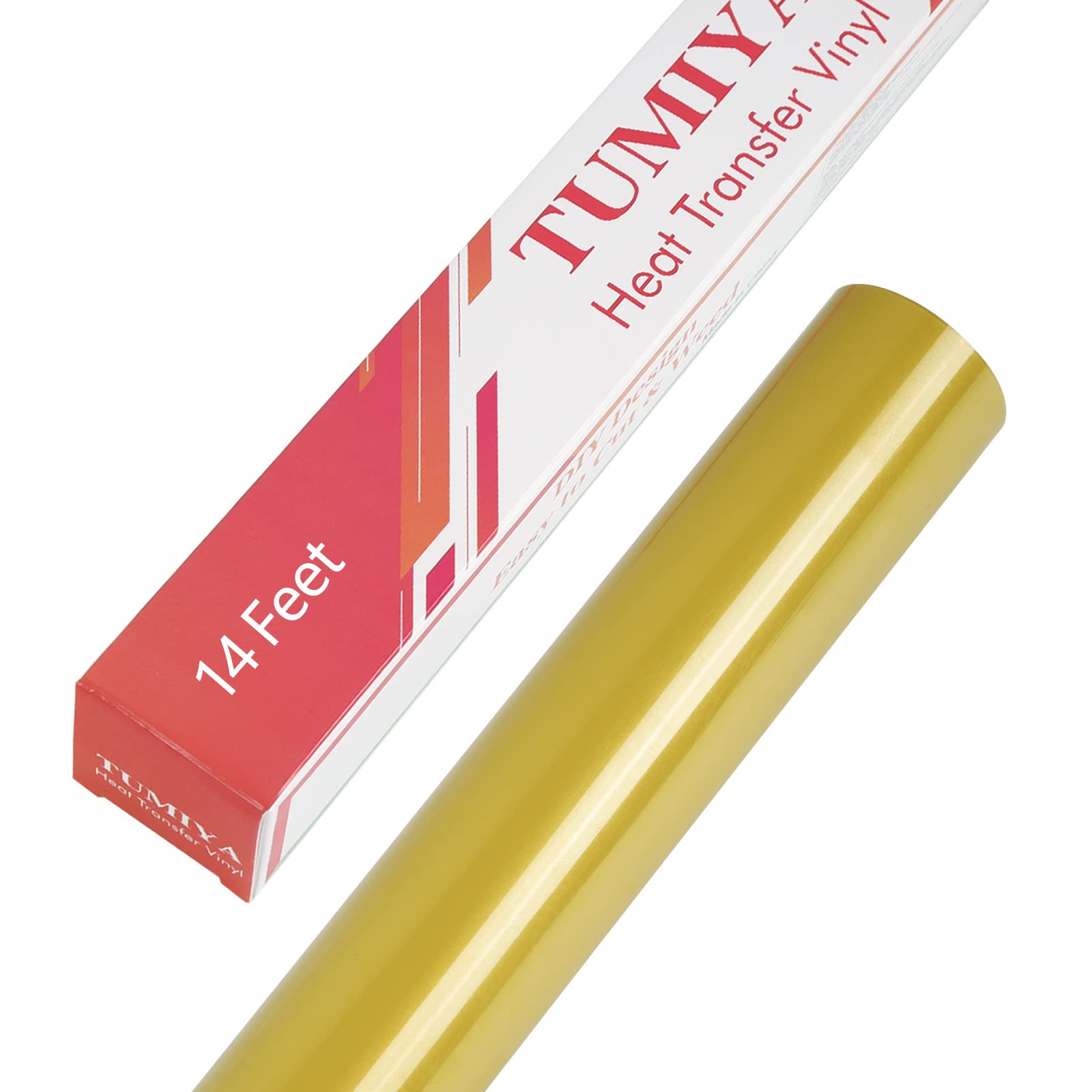 Vinyle Transfert Thermique Doré 30x150cm - Feuille Métallique Chromé Pour T-shirts