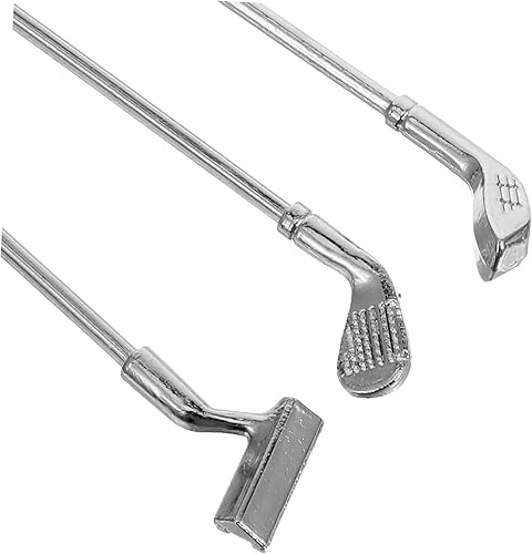 Miniatura 7 de SUPVOX Juego de 3 pelotas de golf en miniatura para mini-casa de golf, material de larga duración