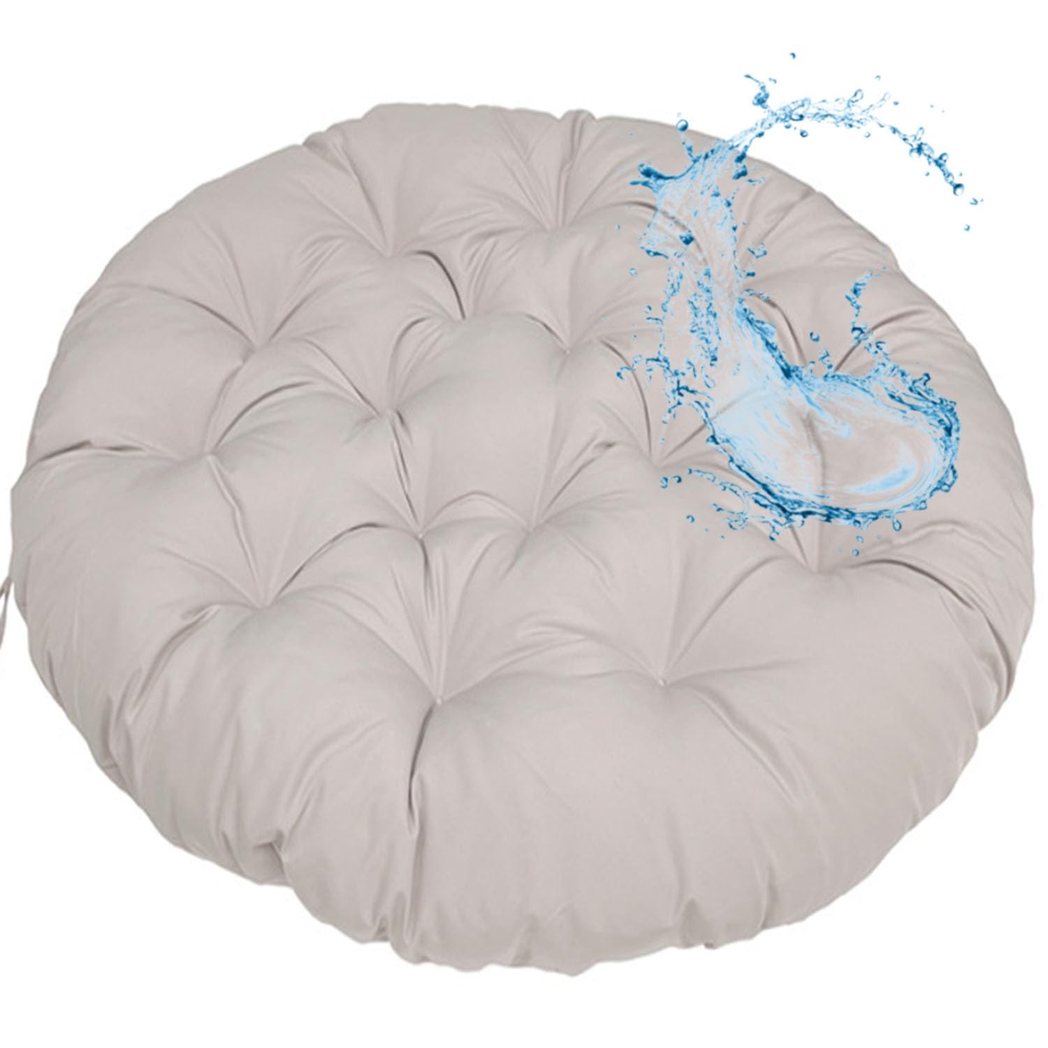 Almohada impermeable RoundCush cojín de suelo contra humedad 90x90