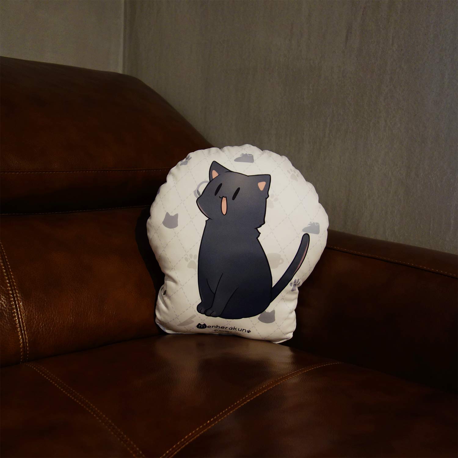 新品 ねこぺん日和365 ダイカットクッション ねこくん　完売レア品 ねこぺん日和ダイカットクッション【ラウンドワン限定
