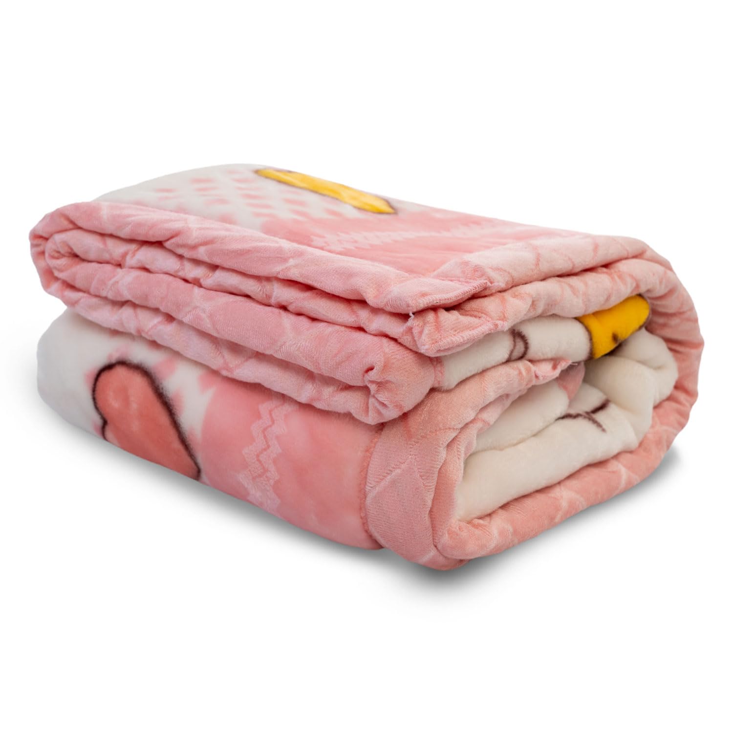 Mee Mee Double Layered Soft Baby Blanket with 3D Printing, Light Blue (345.0mm L X 255.0mm W)-picture-24