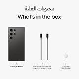 Samsung Galaxy S24 Ultra, AI Android Smartphone, 12GB RAM, 256GB Storage, 200MP Camera, S Pen, Long Battery Life, Black, (UK Version) (Renewed) - 8
