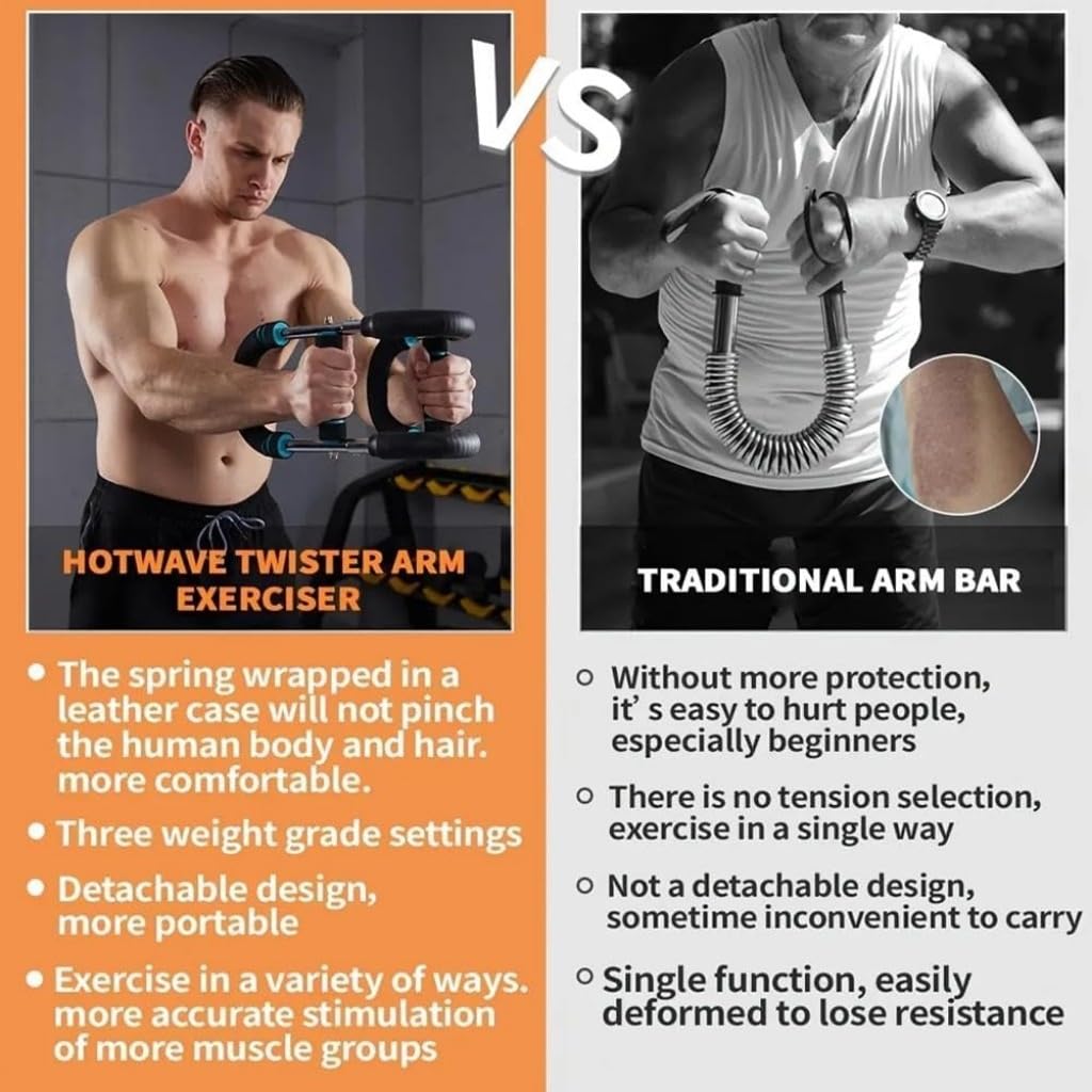 Regulowany trener ramion do treningu domowego, przenośny sprzęt oporowy na sprężynę, idealny do ćwiczeń klatki piersiowej i ramion, sprzęt treningowy fitness