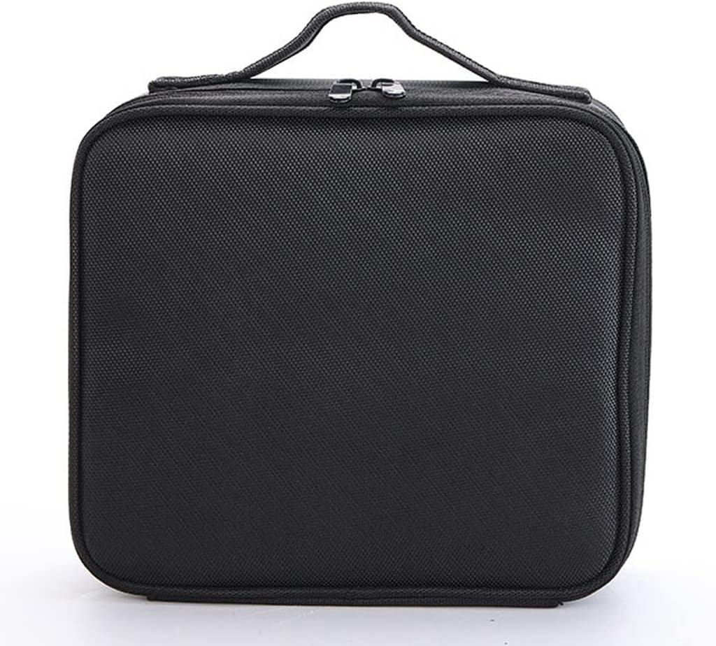 Female Portable Makeup Bag Mini Travel Organizer Storage Box Professional Nail Tool Suitcase for Women image 2