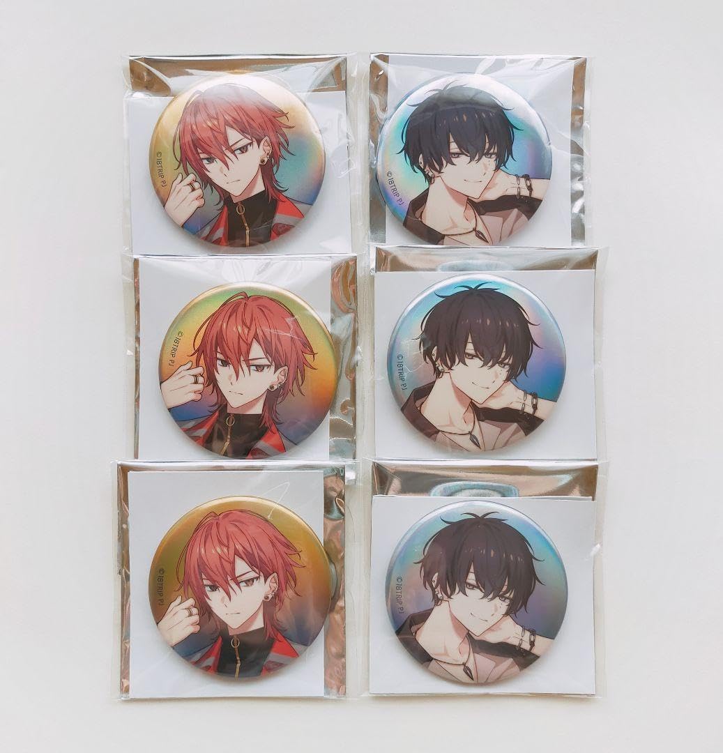 18TRIP エイトリ 缶バッジ 叢雲添 西園練牙 エイトリ 西園練牙 叢雲添 18TRIP エイトリ 缶バッジ 叢雲添 西園練牙 エイトリ 西園練牙 叢雲添