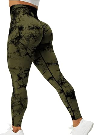 Women's High Waisted Seamless Leggings - Tummy Control, Soft Workout & Yoga Pants