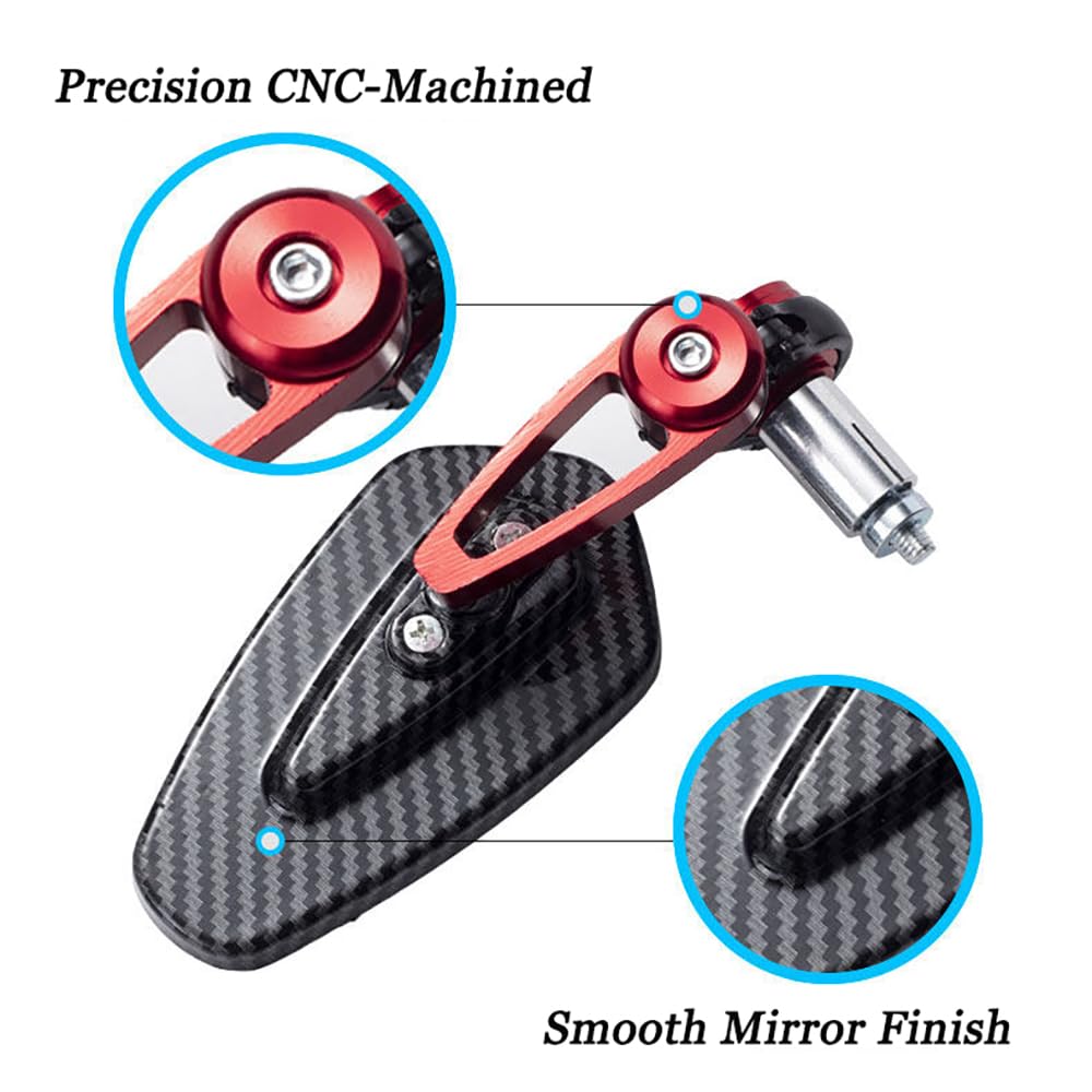 Amazon.co.jp: 2個セ 折りたたみ式バイク用バックミラー トライアンフ