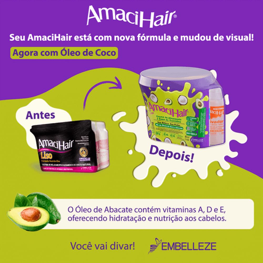 AmaciHair Baldinho, glatt, 200 g