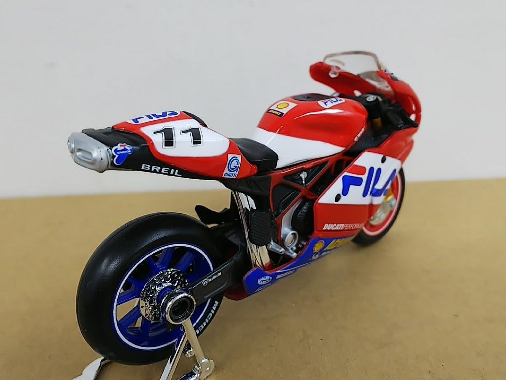 Ducati 999 1:18 Ruben Xaus 3台セット Ducati 999 Testastretta red