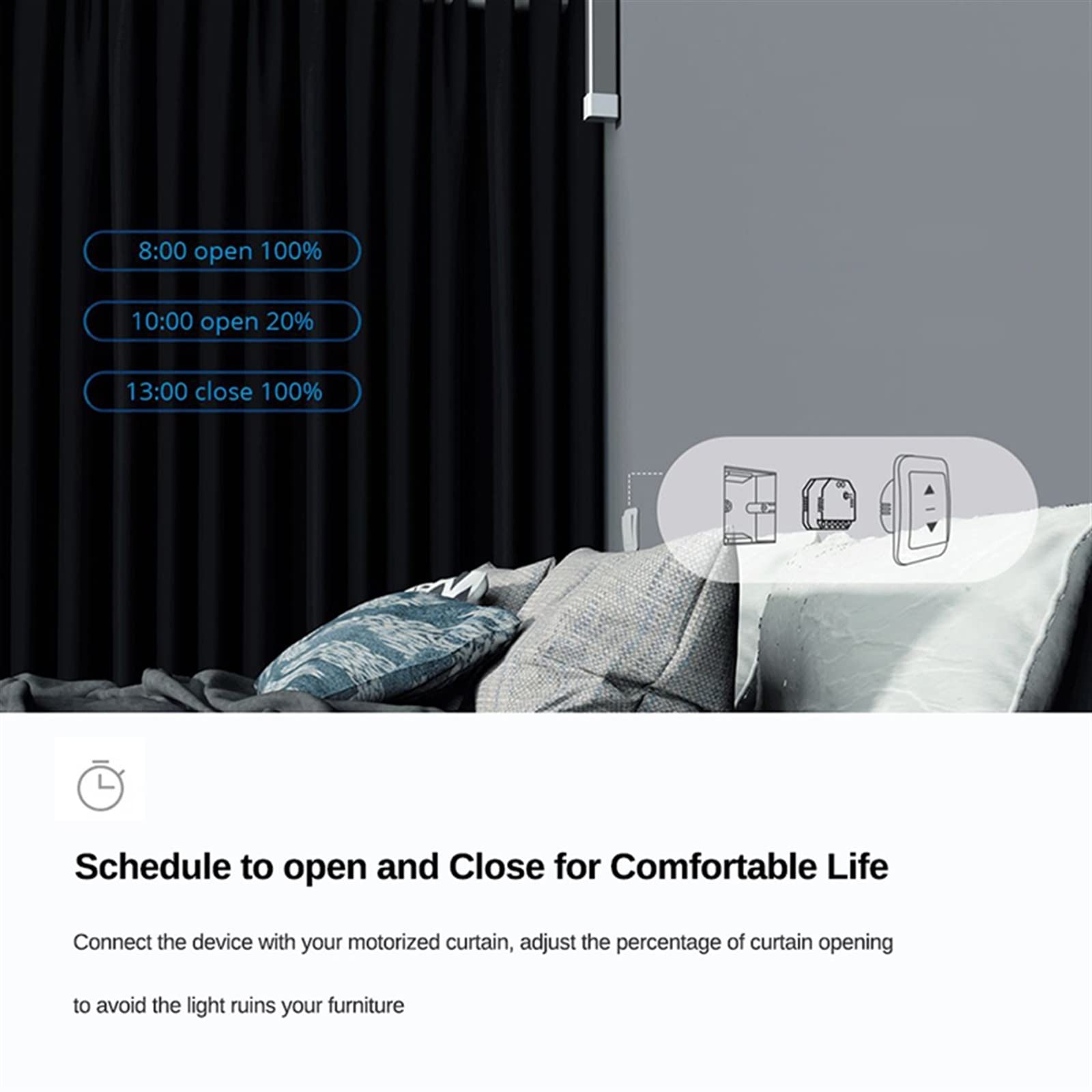 Mini Smart Switch DUALR3/R3 Lite 2-pasmowy podwójny moduł przekaźnikowy Pomiar mocy Inteligentny dom Via Części i części zamienne (kolor: Dualr3 8 szt.)