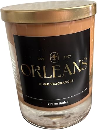 Orleans Home Fragrances 11 oz Candle - Creme Brulee