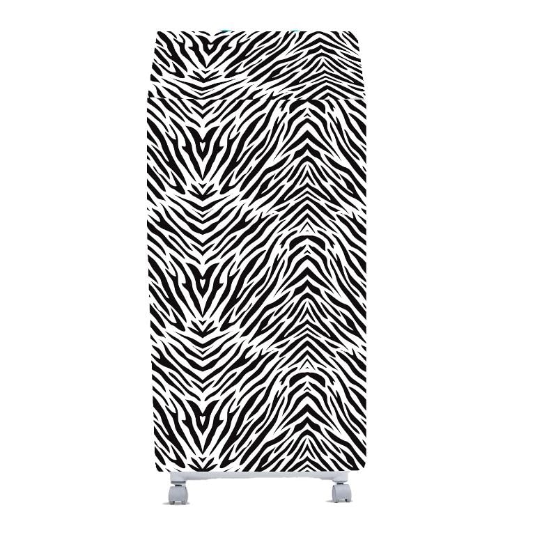Image of Symphony Diet 12T Personal Tower Air Cooler Cover 12 Litre, Dustproof, Waterproof, Size 36Lx33Bx86H Cm, Zebra.