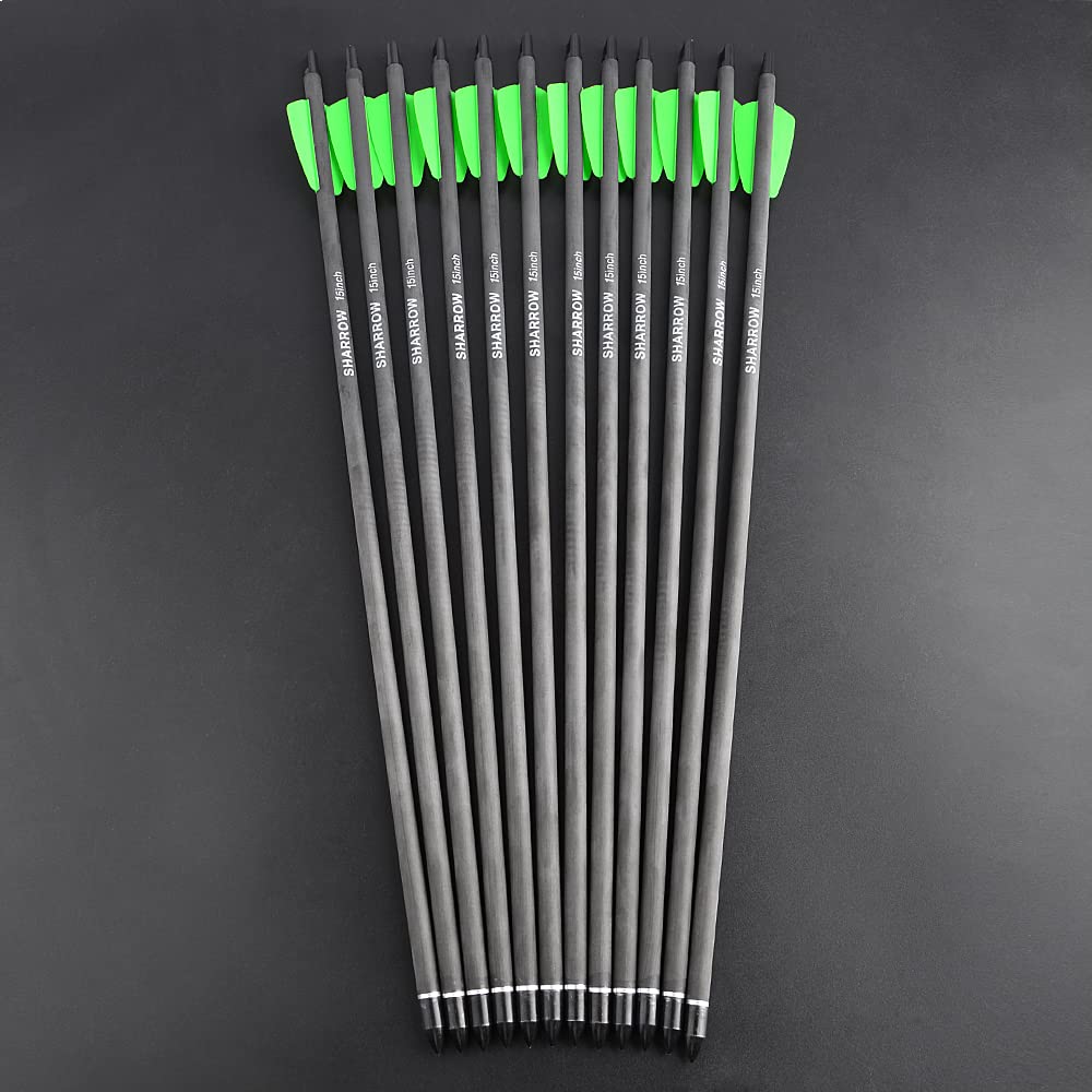 AMEYXGS Bulloni Per Balestra Per Tiro Con L'Arco Frecce Per - Foto 9