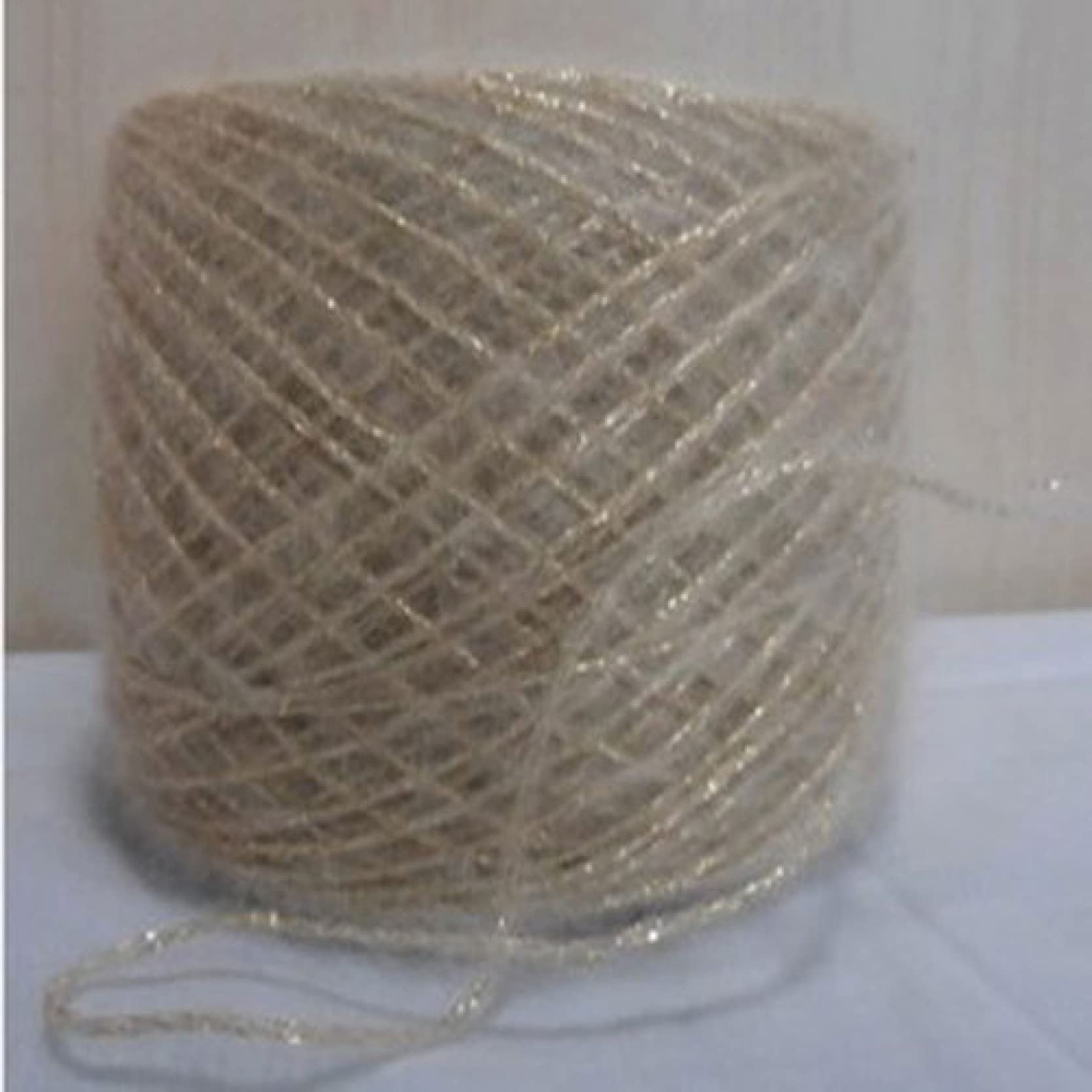Hilo de Mohair Metalizado 50 g, Grueso, Mercerizado, acrílico, Chenilla, Hilado for Crochet(Shrimp Meat Powder)