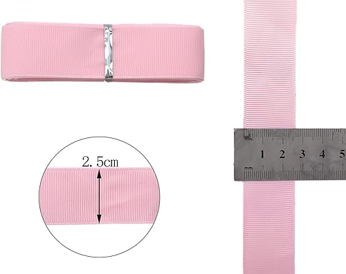 Miniatura 10 de Jesep Cinta de grogrén sólida de 100 yardas, 1 12 pulgadas, paquete de envoltura de regalo, cinta para envolver regalos, manualidades, cinta para el