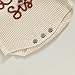 Big Brother Little Brother Big Sister Little Sister Knit Sweater Onesie Sibling Matching Outfit Fall Winter Clothes (Lil Sis-Beige Apricot Onesie, 0-3 Months)