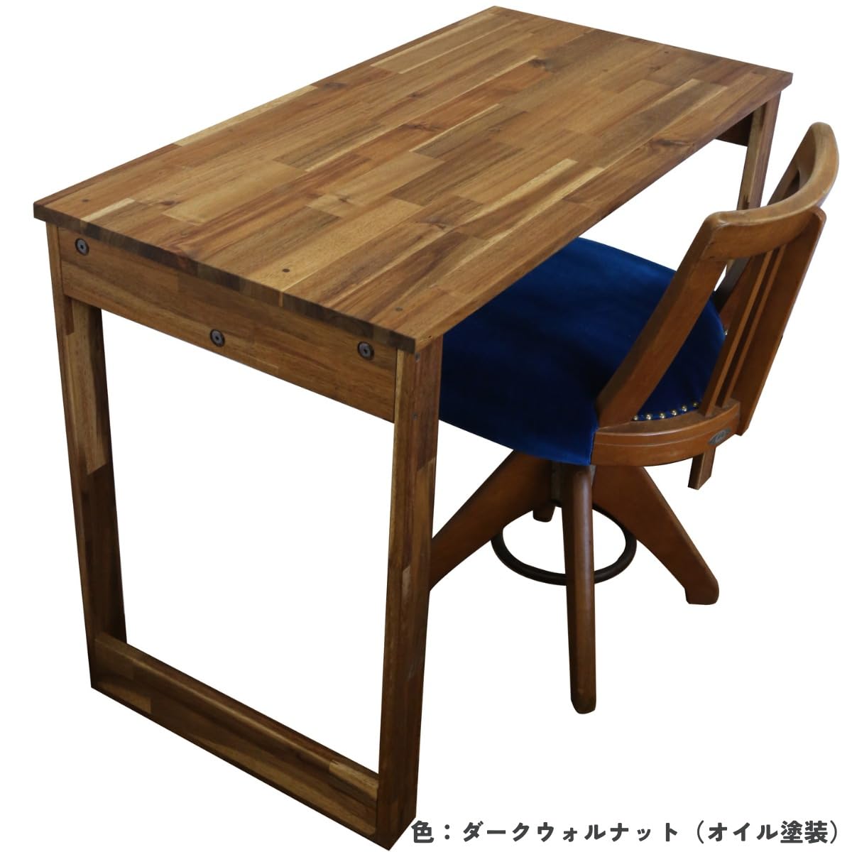 Amazon | WOODPRO アカシア デスク(引き出し付) 幅50cm 高さ70cm 奥行