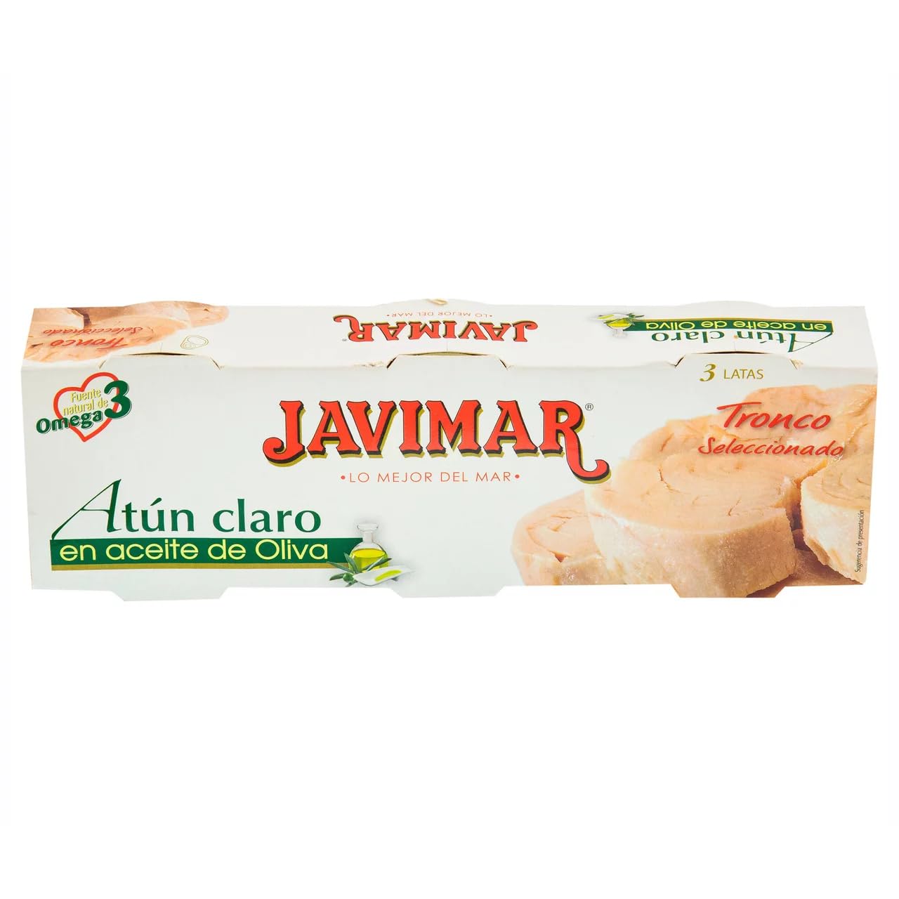 JAVIMAR Thunfisch hell in Olivenöl 67 g 9er-Pack