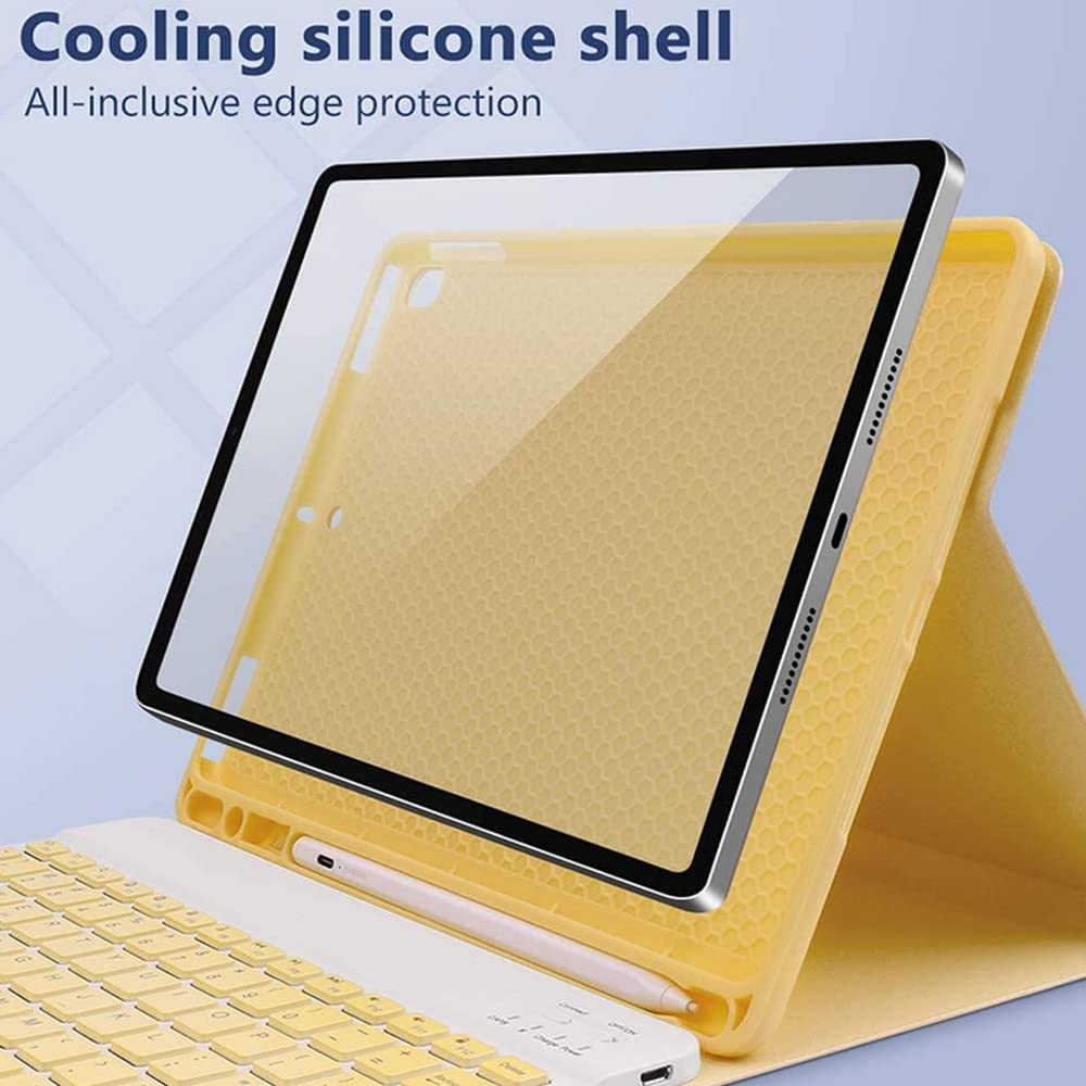 Custodia per tastiera iPad per IPad Air 4/5 10.9 10a Cover magneticamente staccabile per Mini 6 Pro 11 10.2 7/8/9a custodia con copertura protettiva per mouse acquista in modo economico - spedizione