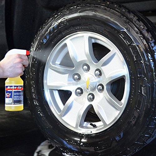 Detail King Brake Up Wheel Brightener - for Extremely Dirty Wheels - Aggressive, Non-Corrosive Wheel Cleaner (Gallon)