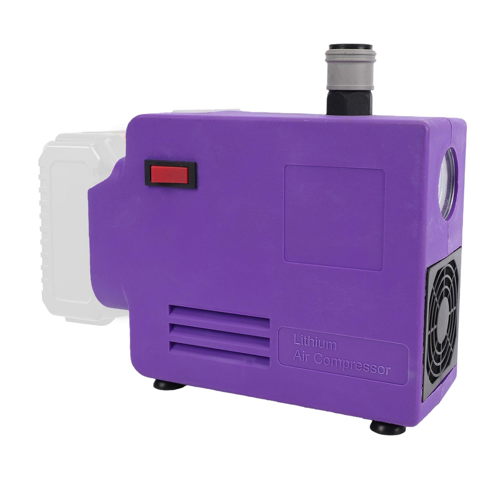 Luocute Compresor de Aire Inalámbrico 175PSI para Batería 18V