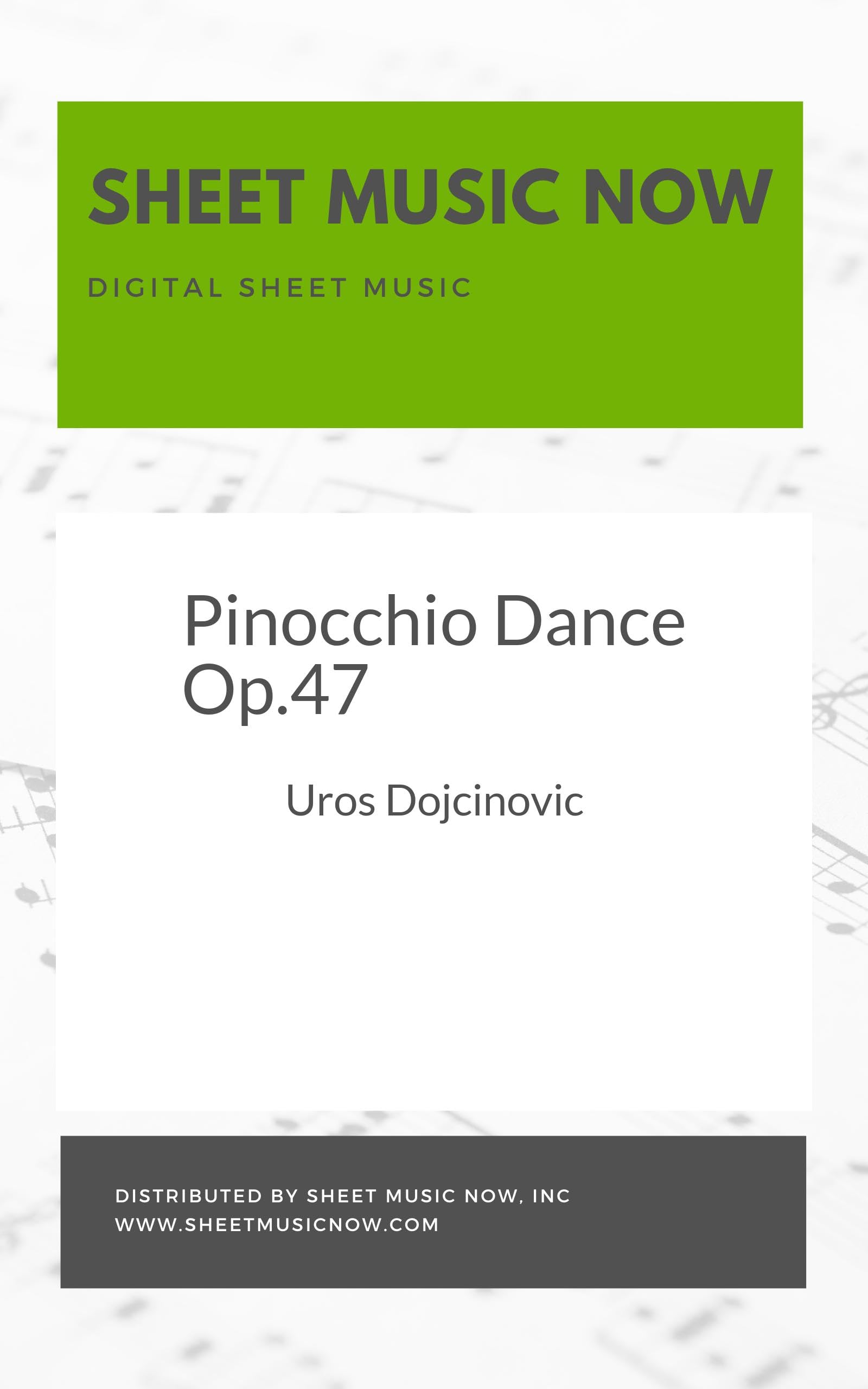 Pinocchio Dance Op.47