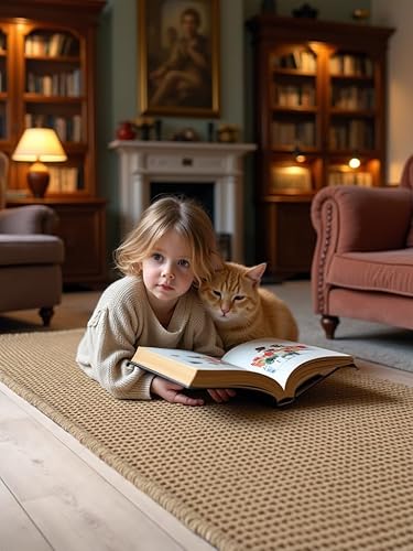 Miniatura 5 de IM HOME - Tapete tejido en punto gofre y con borlas, moderno, bohemio, absorbente, antideslizante, suave y lavable, para baño, dormitorio, cocina,