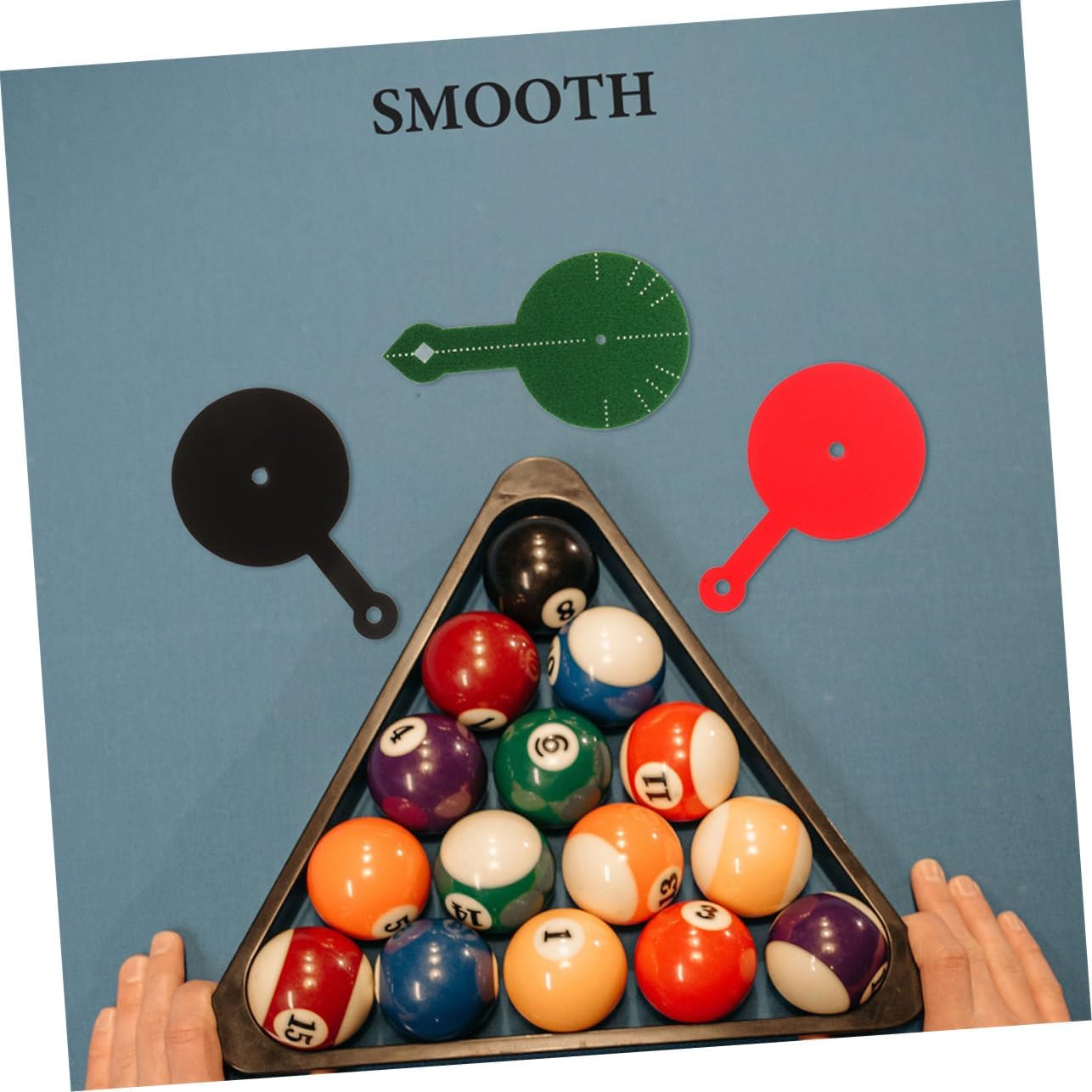 6pcs Billiard Aim Aid Pool Table Aim Practicing Mats Cotton Fabric Training Pads for Enhanced Precision and Accuracy Portable Trainer for Home Use and Consistent Practice