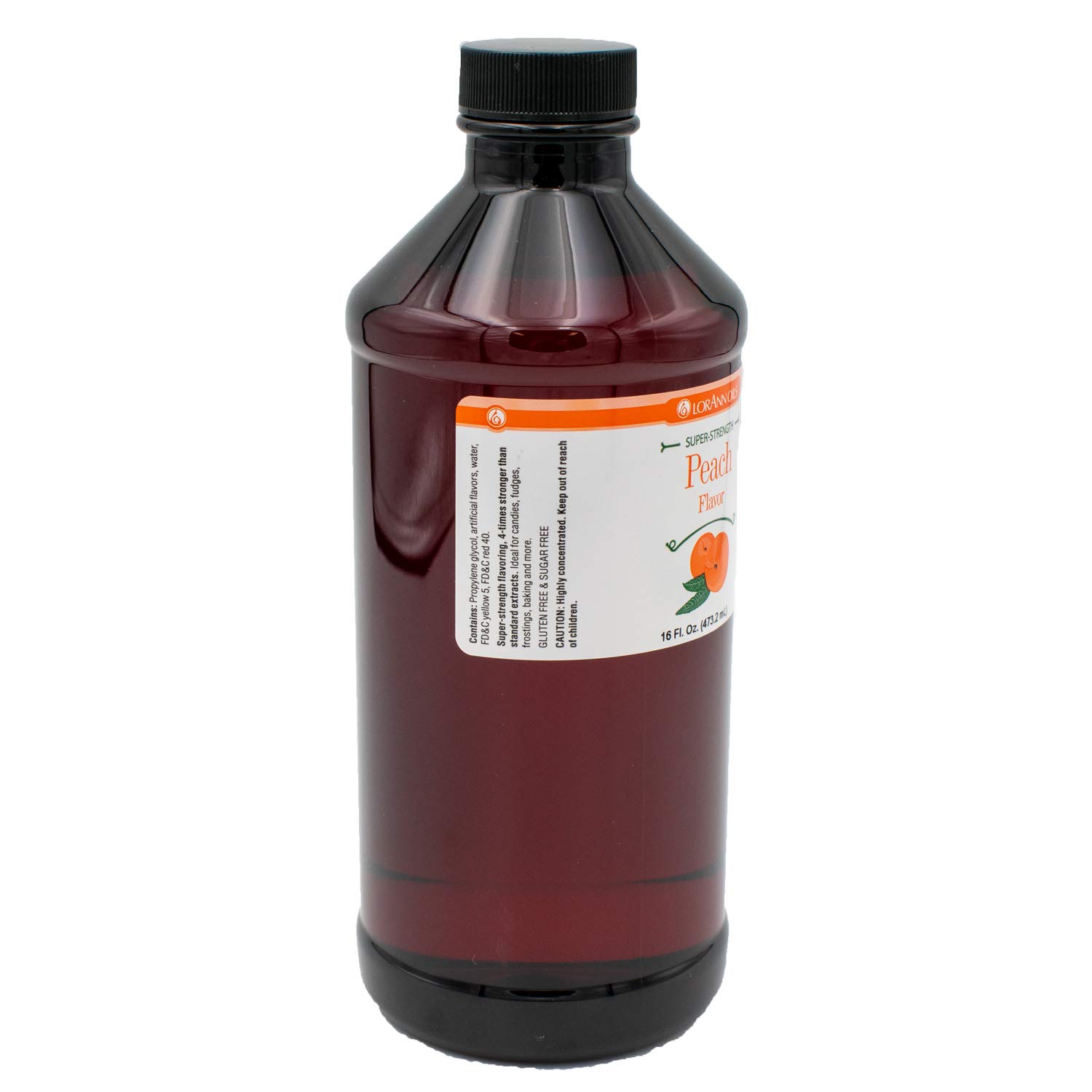 LorAnn Peach SS Flavor, 16 ounce bottle